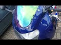 gsxr750 k2 track bike. part 2, road fairings fitted 2002 UK