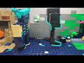 Lego Minecraft Stop Motion Warden VS Wither