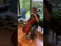 Ashokan Farewell - fiddling on a cello