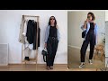 How to style black in summer. Capsule Wardrobe.