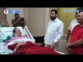 ShahajiBapu Patil ब्रीच कँडी रुग्णालयात दाखल, Eknath Shinde यांनी घेतली भेट | Maharashtra Times