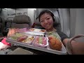 EVA Airline PREMIUM ECONOMY Food Review ✈️ Taipei Taiwan to New York