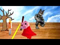 어몽어스 오징어 게임 Squid Game - DOLL VS Cartoon Cat Hulk and Piggy Roblox / Animation