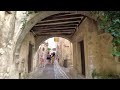 Saint Paul de Vence 🇫🇷 Beautiful Medieval Village in the French Riviera | 4K Walk Côte d'Azur