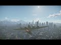 #WarThunder - B-17 Flies Through the City