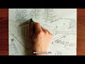 How to draw a modern house in 2-point perspective- Part 2/2 - Draw It !