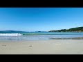 💙 Beach Therapy: 1 Hour of Relaxing Ocean Waves 🌊 | Galicia, Spain
