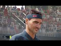 TIEBREAK - Nadal vs Federer | PS5 Gameplay (4K 60FPS)