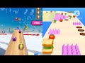 Going Balls vs Sandwich Runner - All Level Gameplay Android,iOS - NEW MOD APK MEGA UPDATE GAMEPLAY