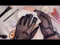 Doing GOTH Makeup on you ASMR (No talking)