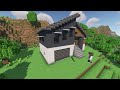 Minecraft: How To Build A Modern Suburban House Tutorial (#9)