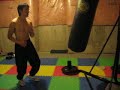 Punching bag training