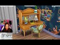 Bedrooms if Disney Princesses Were TEENS in The Sims 4 // Sims 4 Highschool Years Build