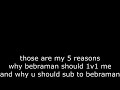 [AUT] why bebra man should 1v1 me