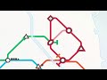 Using NEW TECHNIQUES to get high scores in Mini Metro!