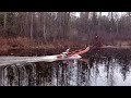 3HP Sears outboard on a canoe
