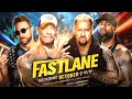 WWE Fastlane 2023 - Official Match Card