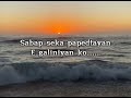 Midsapayta | song by: khomeini bansuan | with lyrics