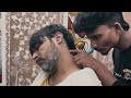 Fire Stick Hair Removal Head Massage by Master Cracker | Indian Massage