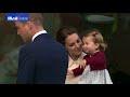 Prince George rejects a high five but accepts handshake