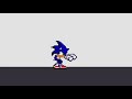 Sonic breaks character but sprite animated