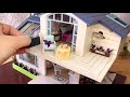 Provence Lavender House DIY Miniature Dollhouse Crafts Relaxing Satisfying Video