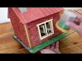 How to make Amazing House with bricks - Mini Tuğla Ev Nasıl Yapılır - Mini Model