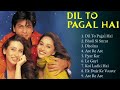 Dil To Pagal Hai Movie All Songs || Audio Jukebox || Shahrukh Khan &  Madhuri Dixit,Karishma