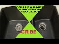 How to remove white spots on black granite composite sink