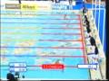 fina 100m mens breast semi. heat two