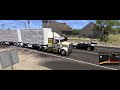 ATS 1.50 4K | Laredo TX To San Antonio TX | Western Star 4800 & KSW Byrne Livestock B-Double Trailer