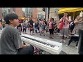 I play ONE PIECE on Piano in Public