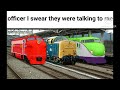 officer I swear they were talking to me (chuggington version)