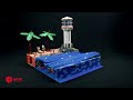Testing LEGO Wave Machine for Sinking Lego Ships
