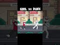 Make Me Your Radio GIRL vs DANS (Original Animation Meme) #shorts