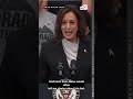 Kamala Harris speaks for first time since being endorsed by Biden to be Democratic nominee