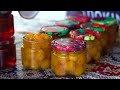 Azerbaijani Lady Prepares 10 Different Jams and Compotes from Berries and Fruits in 7 Hours