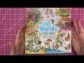 Book Flip Through And Chat - Tiny Worlds Fairy Homes By Alex Oxton