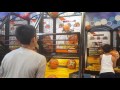 Street Basketball Arcade - Left-handed 920 points with broken net 🤣 (2017 old memories) 街頭籃球機單手920分