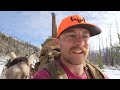 0° Temperatures in The Backcountry! Rifle Elk Hunting