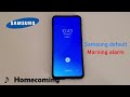 The evolution of SAMSUNG default morning alarm tones 歷代三星預設鬧鐘鈴聲