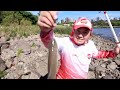 PESCA DE DORADOS EN LUGAR GRATIS !!! COSTANERA DE VICENTE LÓPEZ