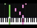 W.A. Mozart - Wiegenlied (Lullaby) | EASY Piano Tutorial