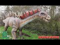 Step into a Jurassic World at All Things Wild! UK's Dinosaur Park Tour | Learn Dinosaur names