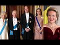 Kate Middleton Wears Lover's Knot Tiara, Queen Camilla's Mystery Stomacher & Queen Mathilde