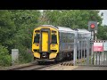 Trains at Dalmeny (Fife Circle line) - 16/07/24