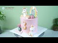 Cute Pony Cake Decoration For Baby | How to Make Funny Animal Cakes With Fondant