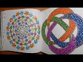 Completed Adult Colouring Book Flip Through - Lost Ocean by Johanna Basford