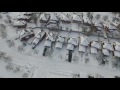 DJI Inspire 1 flight after a big snowfall