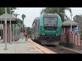 Railfanning Carlsbad Village and Cannon Road in July ft Daytime freight, hornshows, and much more